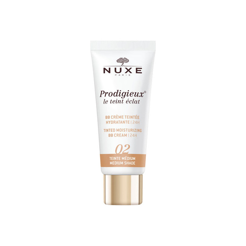 Nuxe Prodigieux Le teint éclat BB crème 24H 02 teinte médium 30ml