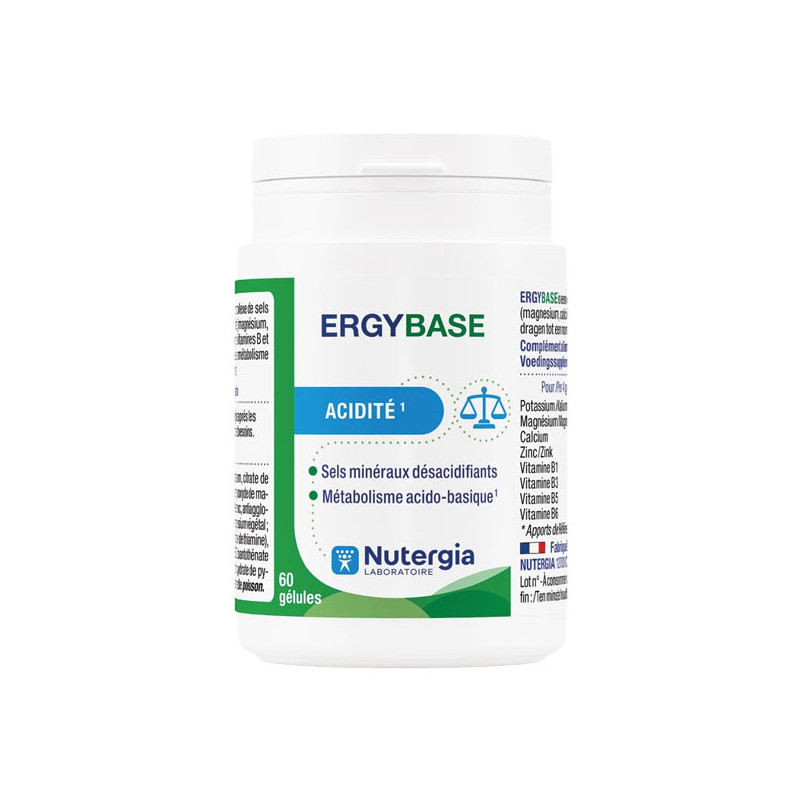 Nutergia Ergybase 60 gélules