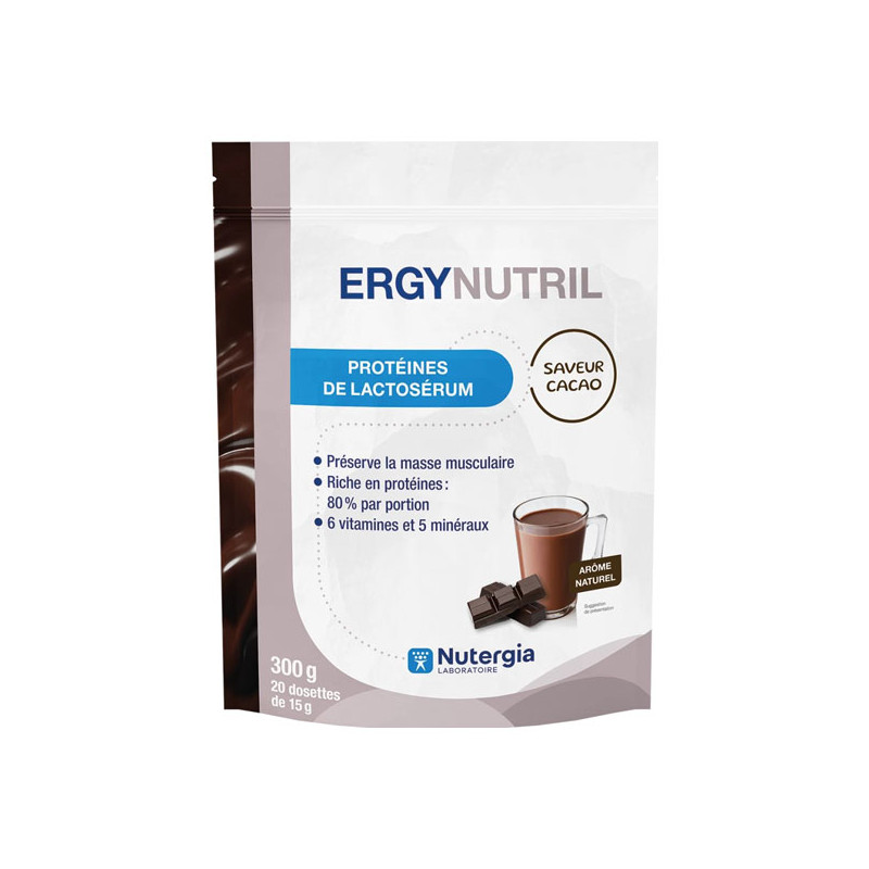 Nutergia Ergynutril saveur cacao 300gr