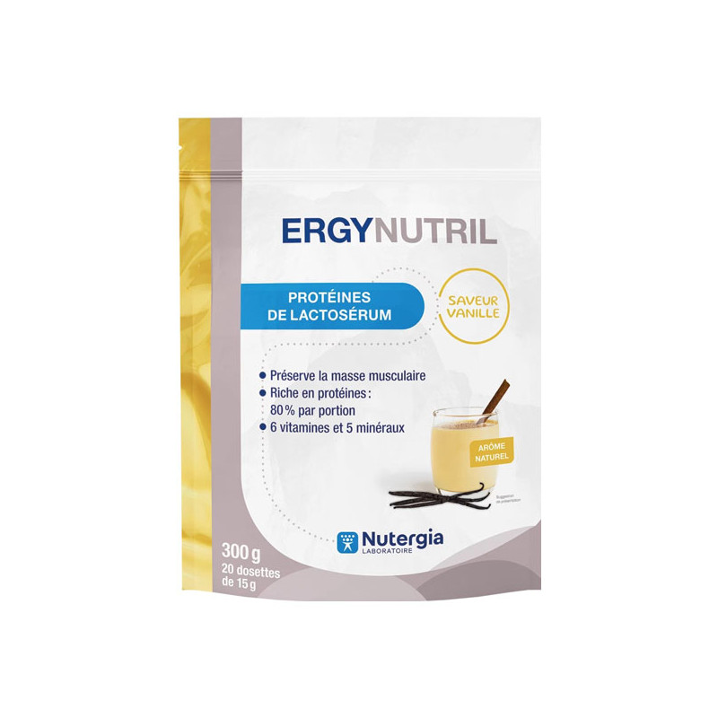Nutergia Ergynutril saveur vanille 300gr