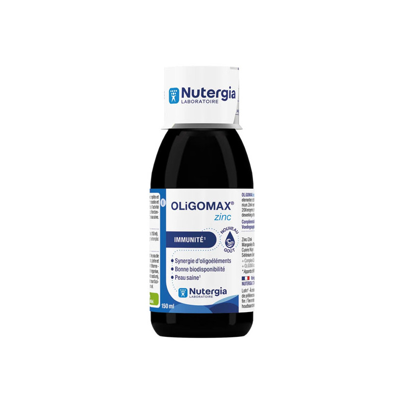 Nutergia Oligomax Zinc immunité 150ml