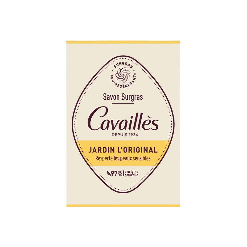 Cavaillès Savon Surgras Jardin L'Original 100gr
