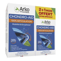 Arkopharma Chondro-Aid 100% Articulation 120+60 gélules