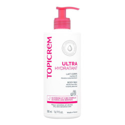 Topicrem Ultra Hydratant Lait corps peaux sèches 500ml