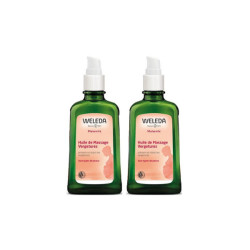 Weleda Huile de massage vergetures lot de 2 x 100ml