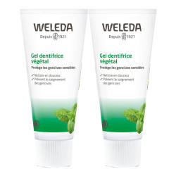 Weleda Gel dentifrice végétal 2x75ml
