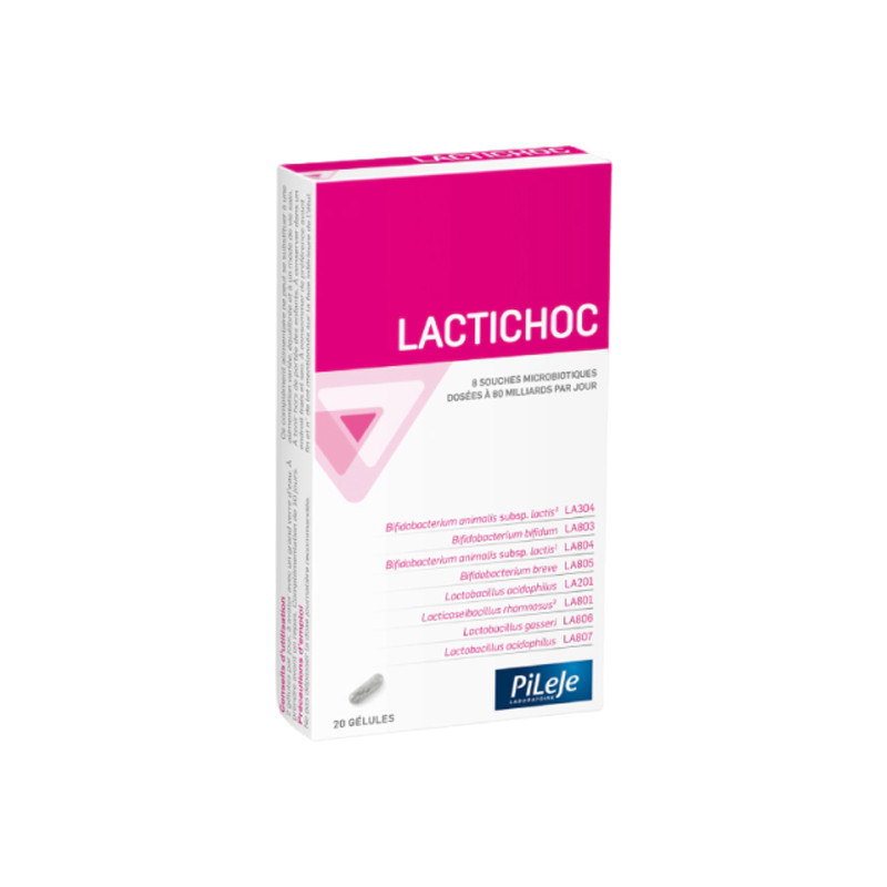 Pileje Lactichoc 20 gélules