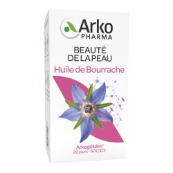 Arkopharma Arkogélules Huile de Bourrache 60 gélules