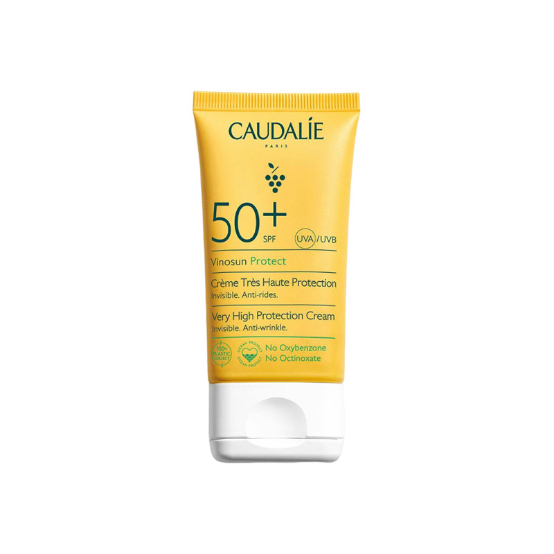 Caudalie Vinosun Protect crème solaire haute protection SPF50 - 50ml