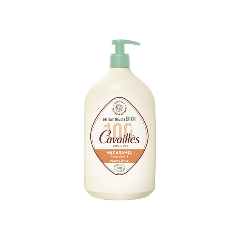 Cavaillès Gel bain douche Macadamia bio 400ml