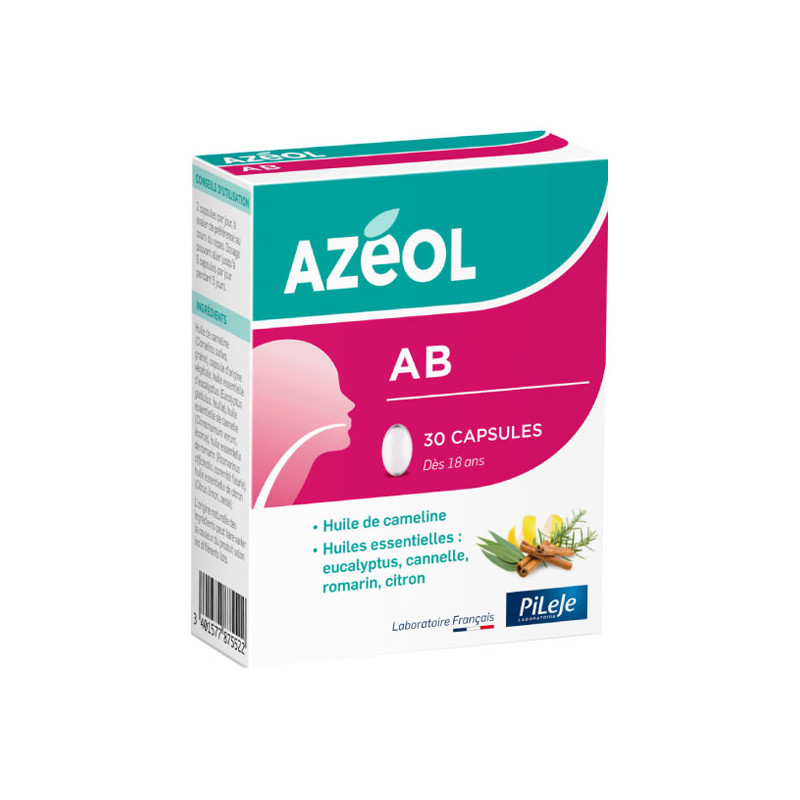 Pileje Azéol AB 30 capsules