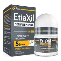 Etiaxil Détranspirant Men peaux sensibles roll-on 15ml