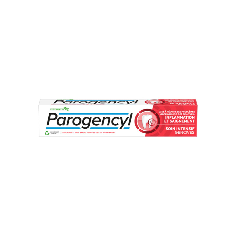 Parogencyl Dentifrice Soin intensif gencives 75ml