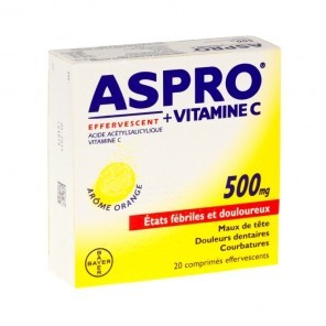 ASPRO 500mg Vitamine C...