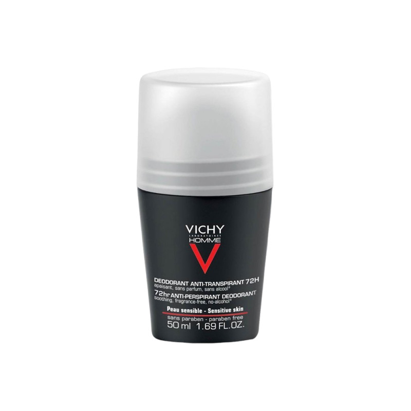 Vichy Homme Déodorant anti-transpirant 72H 50ml