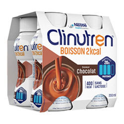 Clinutren Boisson 2kcal saveur café sans lactose lot de 4 x 200ml