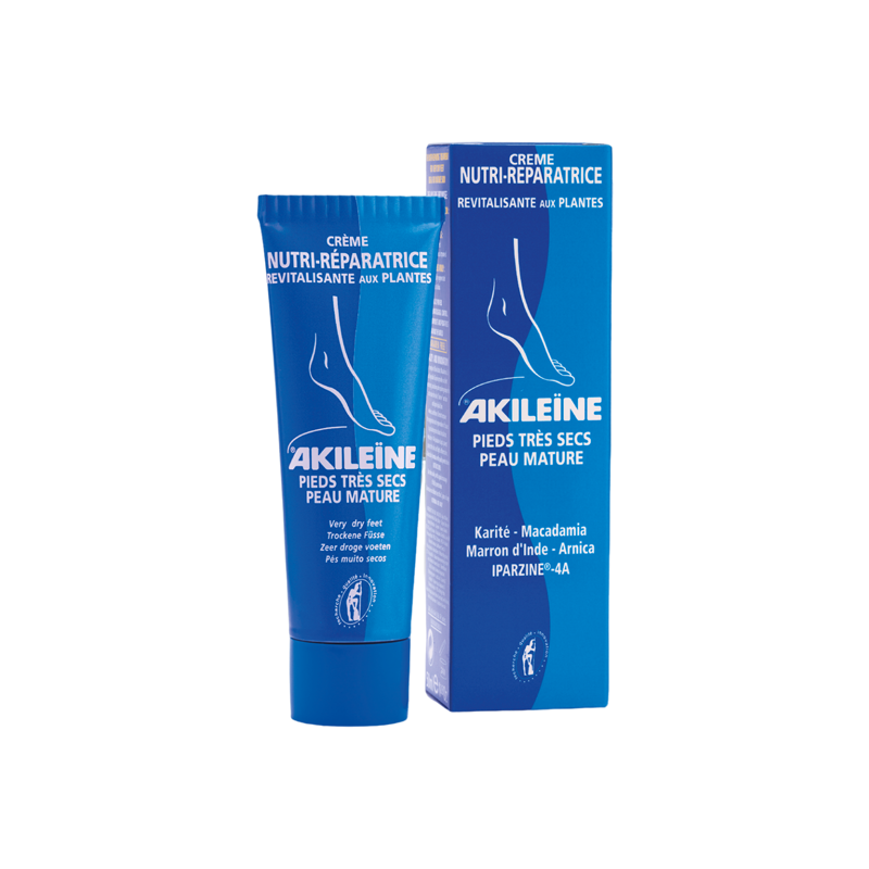 Akileïne Crème nutri-réparatrice pieds très secs 50ml
