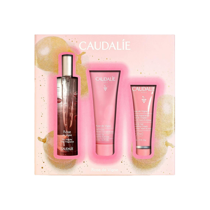 Caudalie Coffret Eau fraîche Rose de vigne