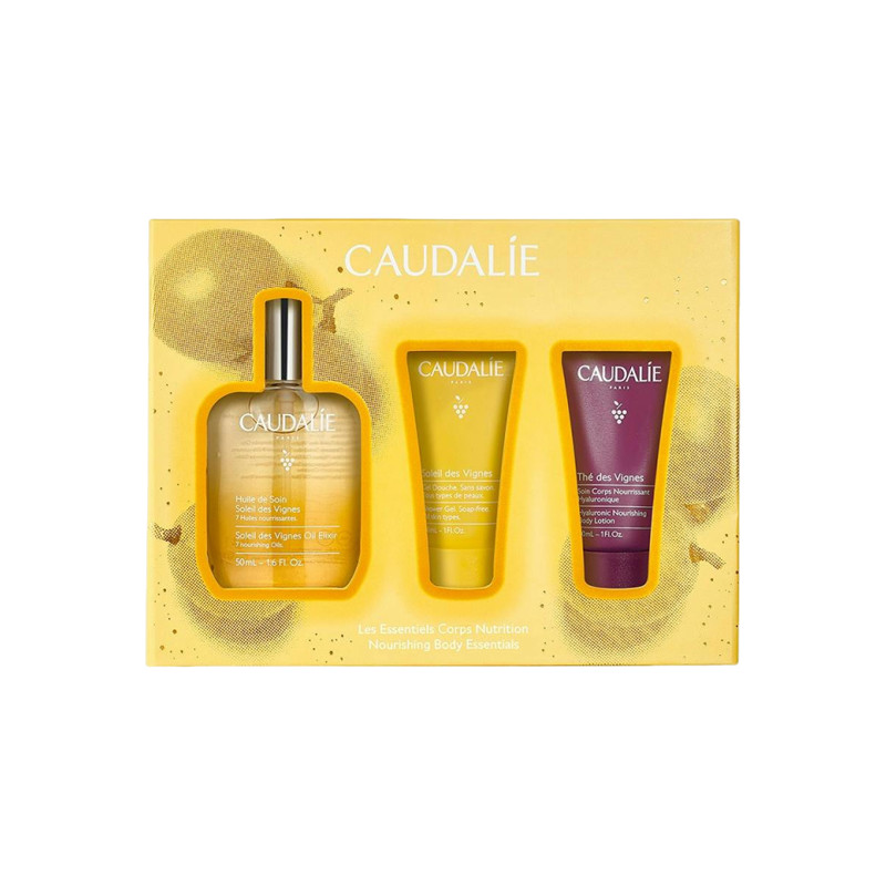Caudalie Coffret Huile soin soleil des vignes