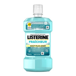 Listerine Fraîcheur Bain de bouche goût plus léger 500ml