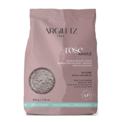 Argilezt Argile rose en poudre ultra ventilée 200gr