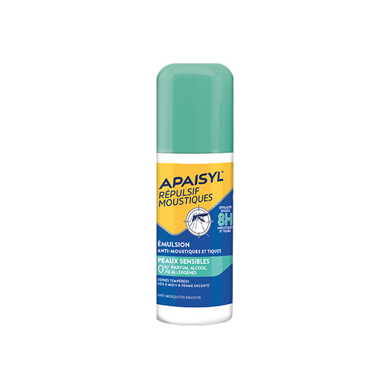 Apaisyl Répulsif moustiques Émulsion peaux sensibles 90 ml