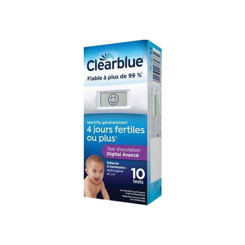 Clearblue Test d'ovulation Digital Avancé
