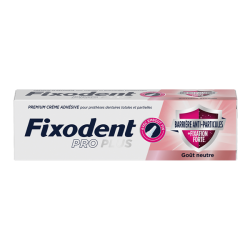 Fixodent Pro Plus barrière anti-particules 40gr