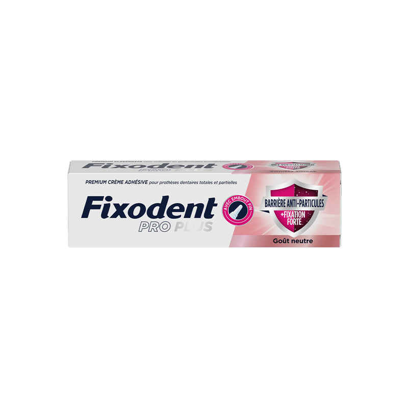 Fixodent Pro Plus barrière anti-particules 40gr