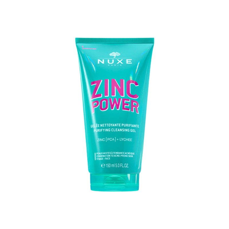 Nuxe Zinc Power Gelée nettoyante purifiante 150ml