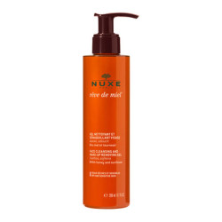 Nuxe Rêve de miel Gel nettoyant démaquillant visage 200ml