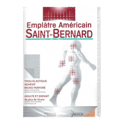 Saint-Bernard Emplâtre américain 19 x 30cm