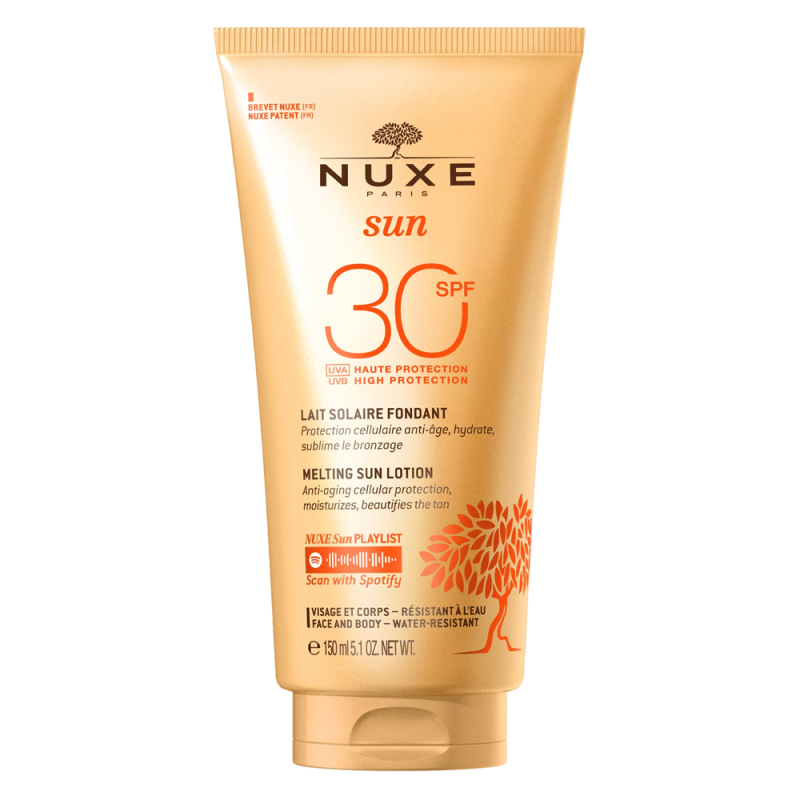 Nuxe Sun Lait solaire fondant visage et corps SPF30 - 150ml