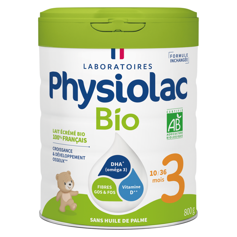 Physiolac Bio 3 Lait de...