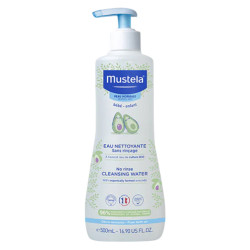Mustela Eau nettoyante bébé sans rinçage à l'avocat bio 500ml