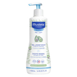 Mustela Gel lavant doux corps et cheveux à l'avocat bio 500ml