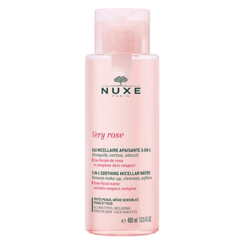 Nuxe Very rose Eau micellaire apaisante 3-en-1 400ml