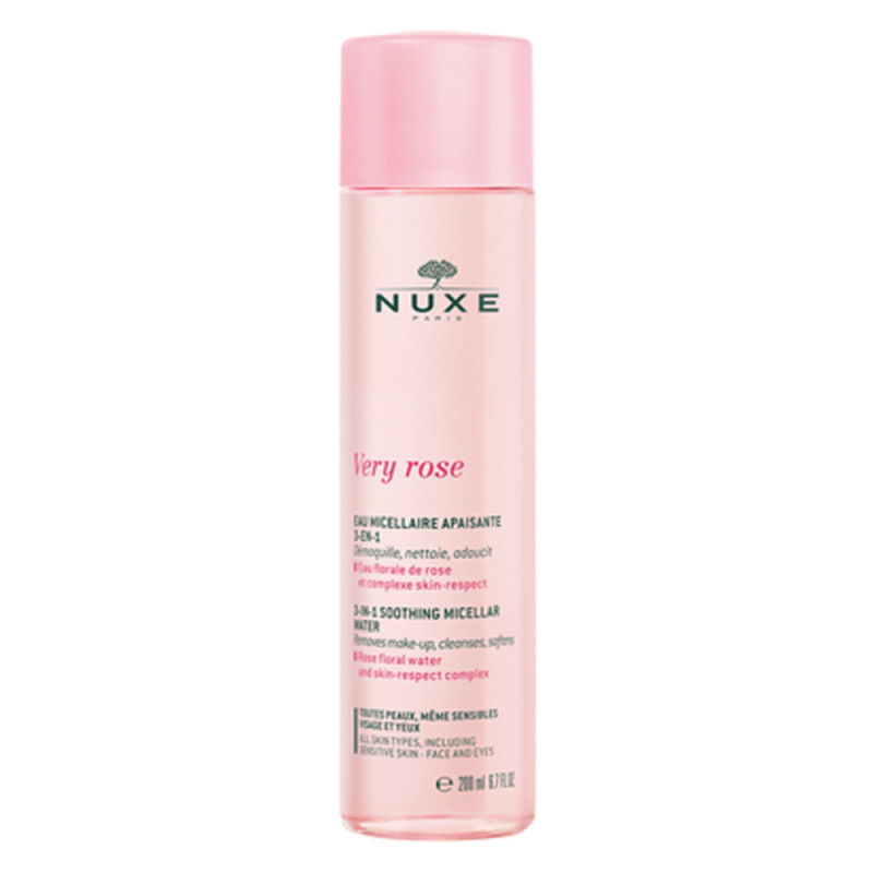 Nuxe Very rose Eau micellaire apaisante 3-en-1 200ml