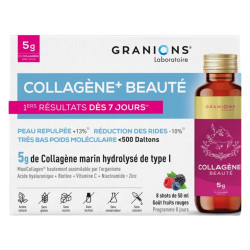Granions Collagène+ Beauté 8 shots fruits rouges de 50ml