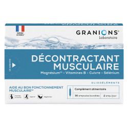 Granions Décontractant Musculaire 30 ampoules