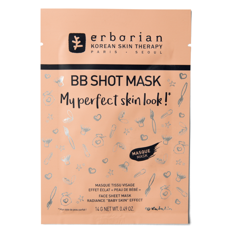 Erborian BB Shot Mask effet éclat Peau de bébé 14gr