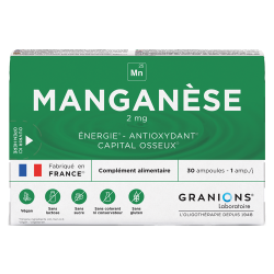 Granions Manganèse 2mg 30 ampoules buvables