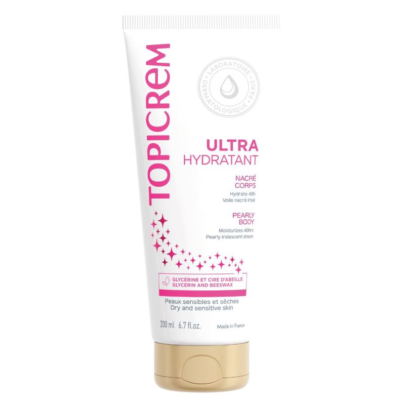 Topicrem Ultra-hydratant nacré corps 200ml