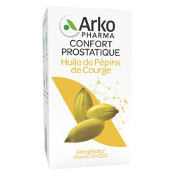 Arkopharma Arkogélules Huile de pépins de courge 60 gélules