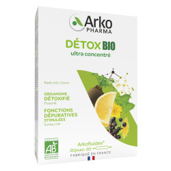 Arkopharma Arkofluides Détox bio 30 ampoules