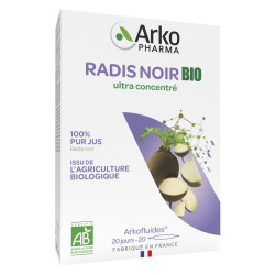 Arkopharma Arkofluides Radis noir bio 30 ampoules