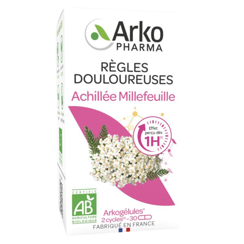 Arkopharma Arkogélules Achillée millefeuille bio 30 gélules