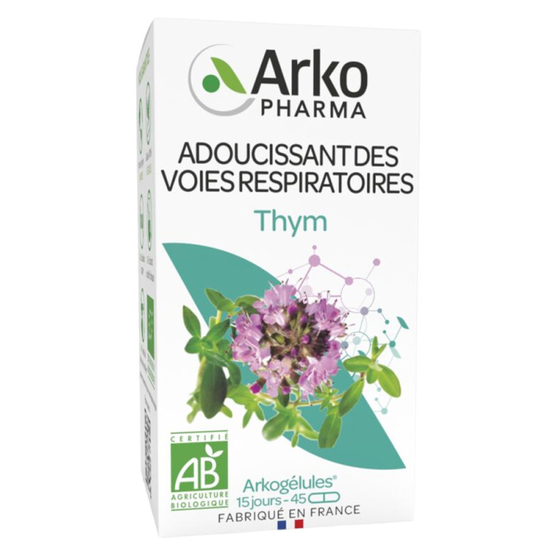 Arkopharma Arkogélules Thym bio 45 gélules
