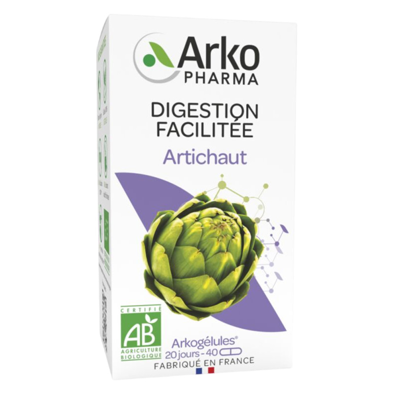 Arkopharma Arkogélules Artichaut bio 40 gélules