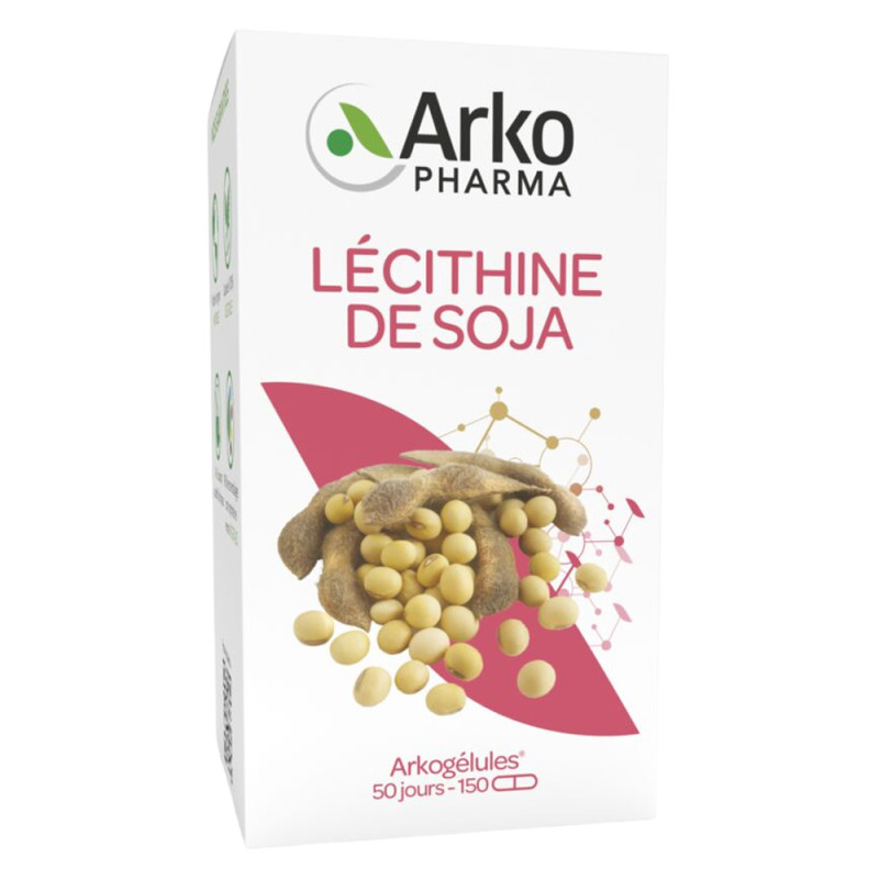 Arkopharma Arkogélules Lécithine de soja 150 gélules